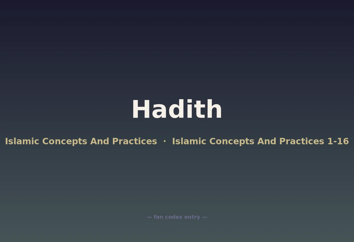Hadith